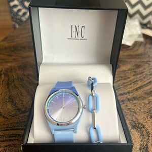 International concepts, watch and bracelet